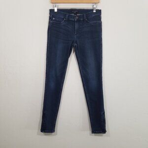 Banana Republic Legging Stretch Jeans Zip Legs Blue Size 6/28
